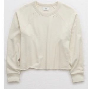 Aerie Sunday soft cropped sweatshirt
